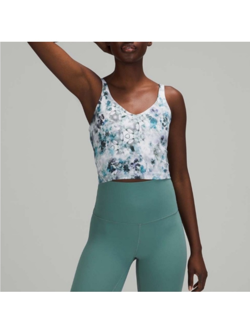 Lululemon Align Tank Top features the Kaleidofloral Multi pattern 10
